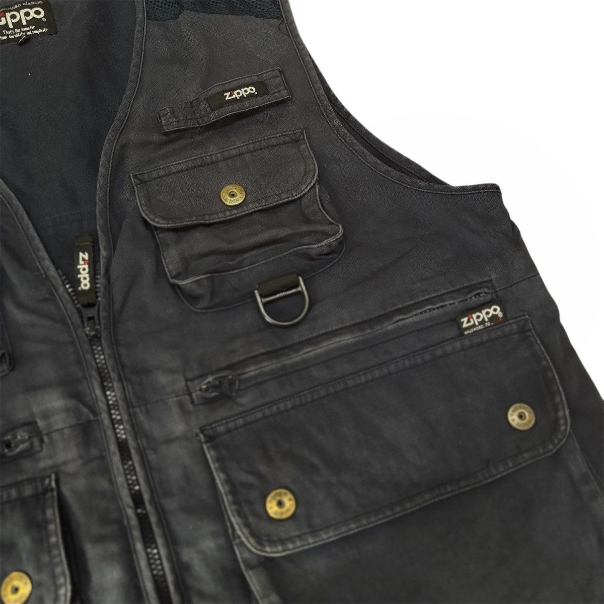 Vintage Vintage Zippo Tactical Vest Size US L / EU 52-54 / 3 - 3 Thumbnail