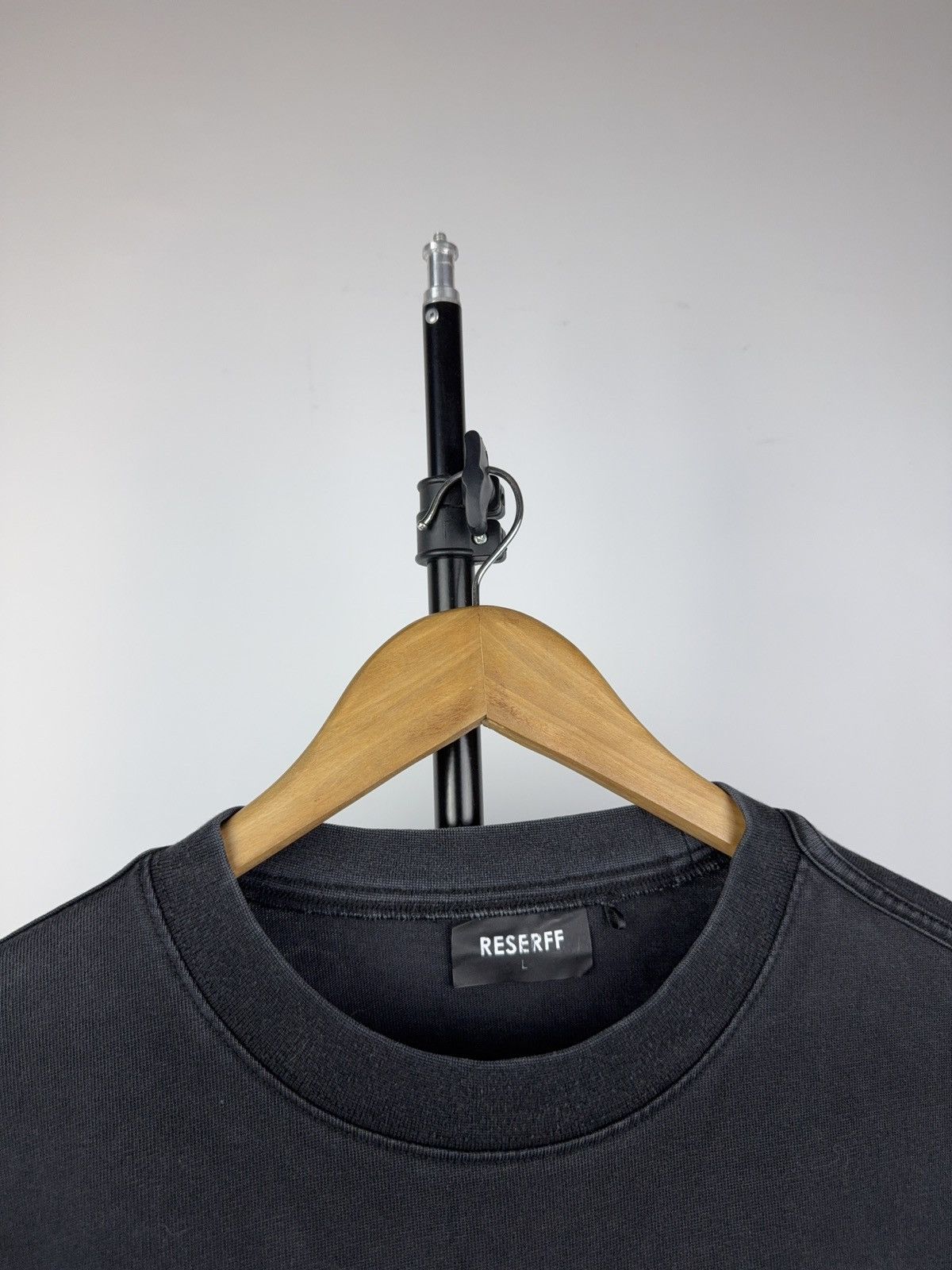 Japanese Brand 00s Reserff “Throne of Mercy” Burning Skeleton Faded Tee L Size US L / EU 52-54 / 3 - 5 Thumbnail