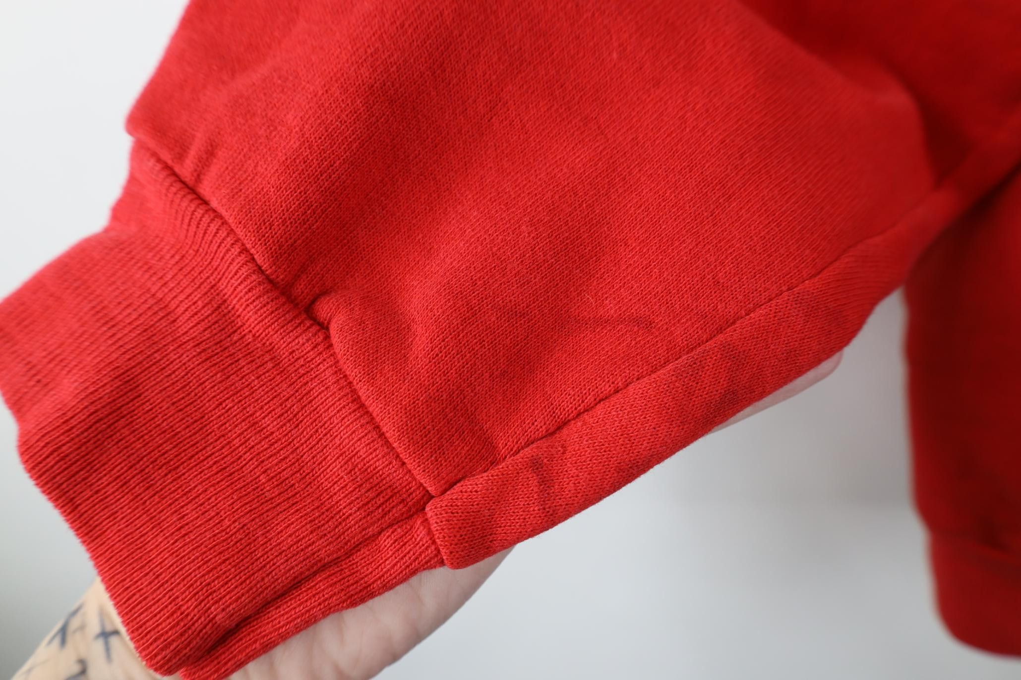 Russell Athletic Vintage 80s Russell Athletic Fit Crewneck Sweatshirt Red USA Size L / US 10 / IT 46 - 8 Thumbnail