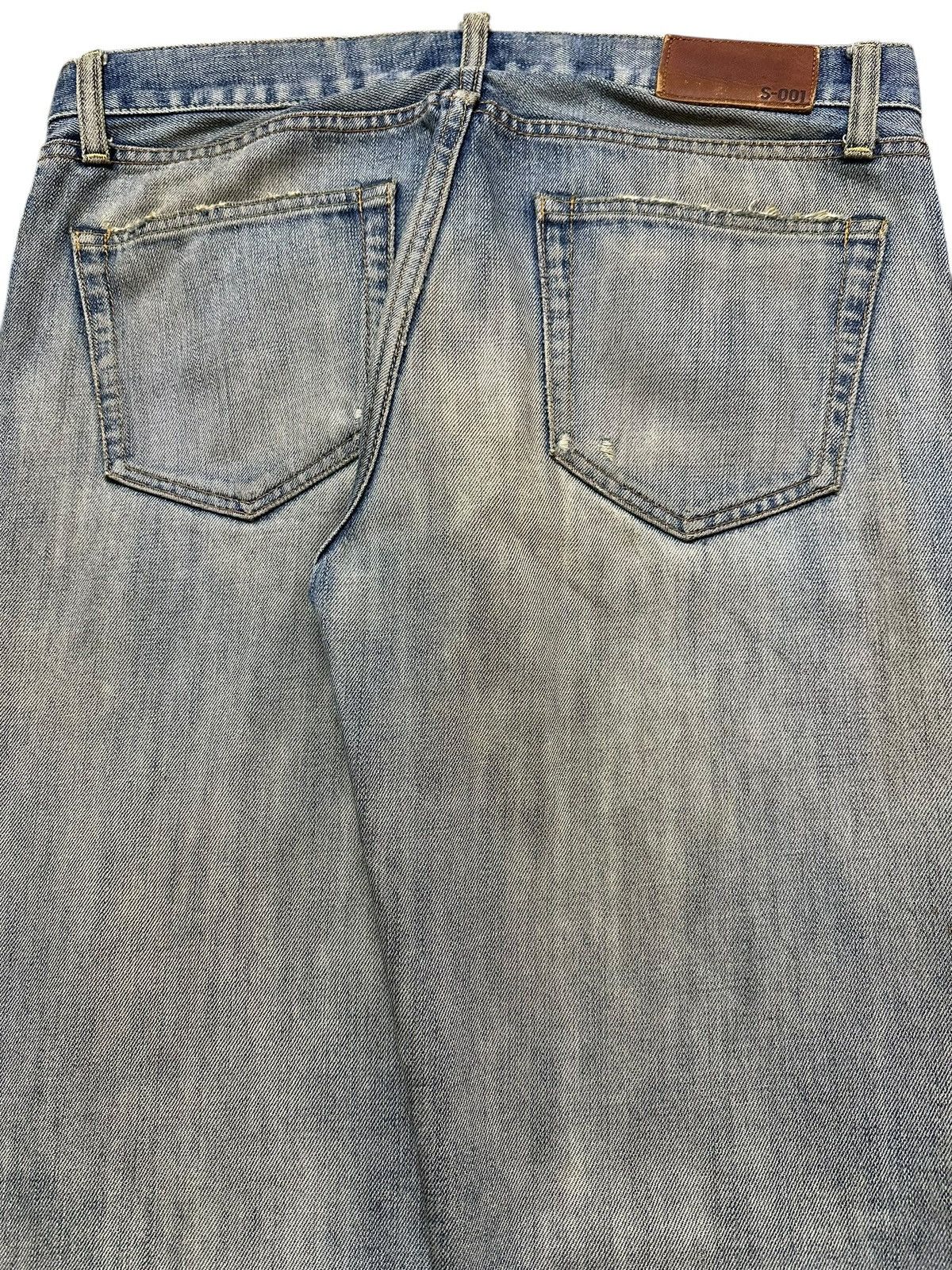 Japanese Brand Vintage Japanese Uniqlo Mud Wash Distress Style Jeans Size US 32 / EU 48 - 6 Thumbnail