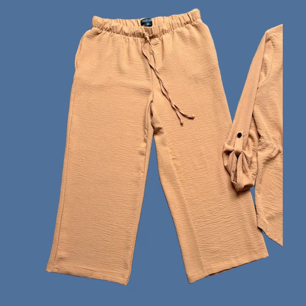 Rachel Zoe Rachel Zoe 2-Piece Pant Set With Cardigan Orange Women’s Size Medium Shirt? Size M / US 6-8 / IT 42-44 - 1 Thumbnail