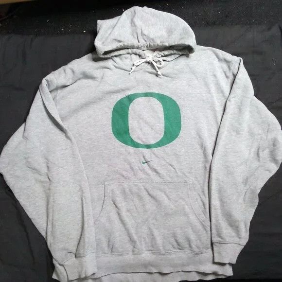 Nike Vintage Nike Oregon Ducks Mid Swoosh Hoodie Sweatshirt Size US XXL / EU 58 / 5 - 2 Thumbnail