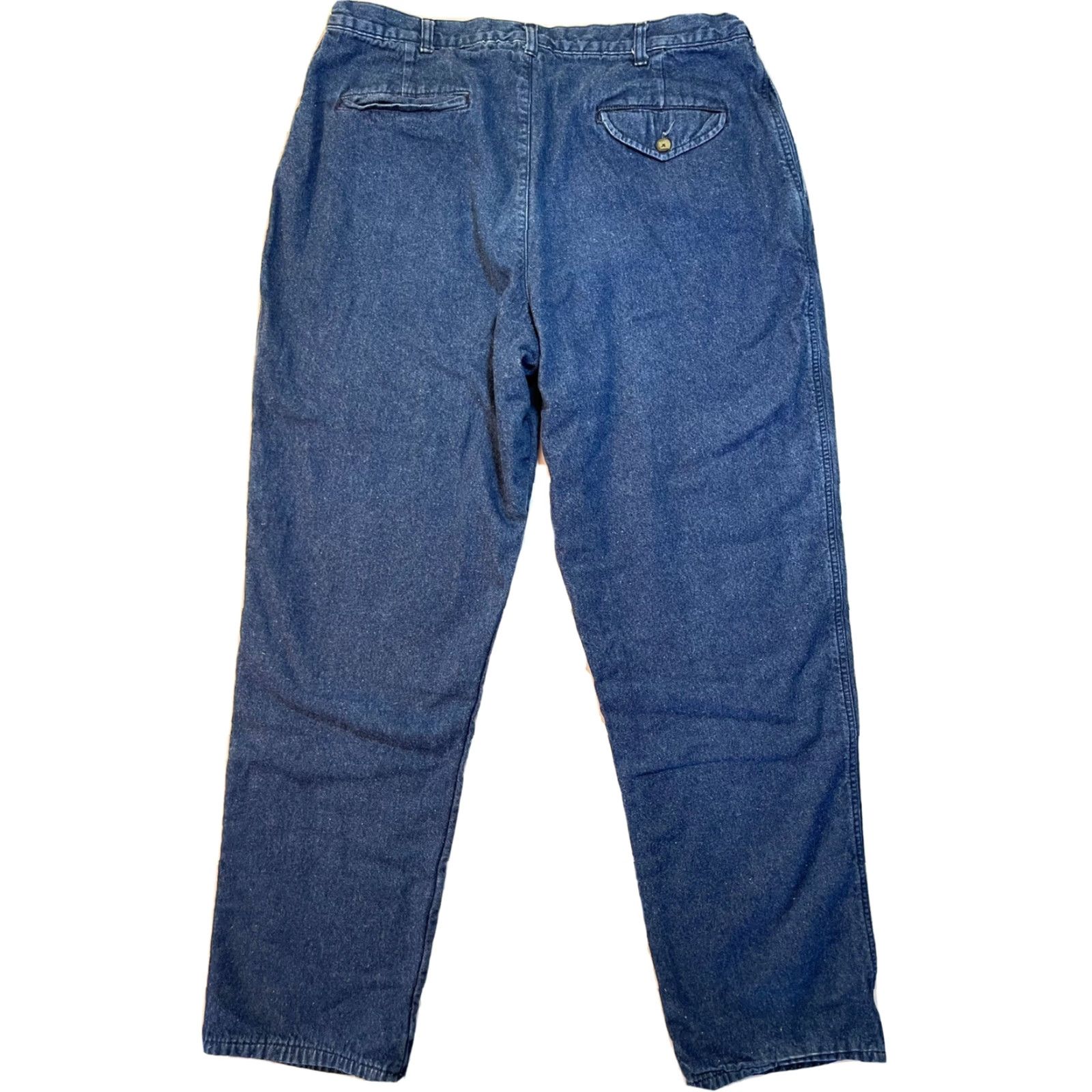 Vintage VINTAGE L.L. Bean Jeans Denim Blue 36x32 Flannel Lined Regular Mens Outdoors 90s Night Hunting USA Blues Jeans Mens Size US 36 / EU 52 - 5 Thumbnail