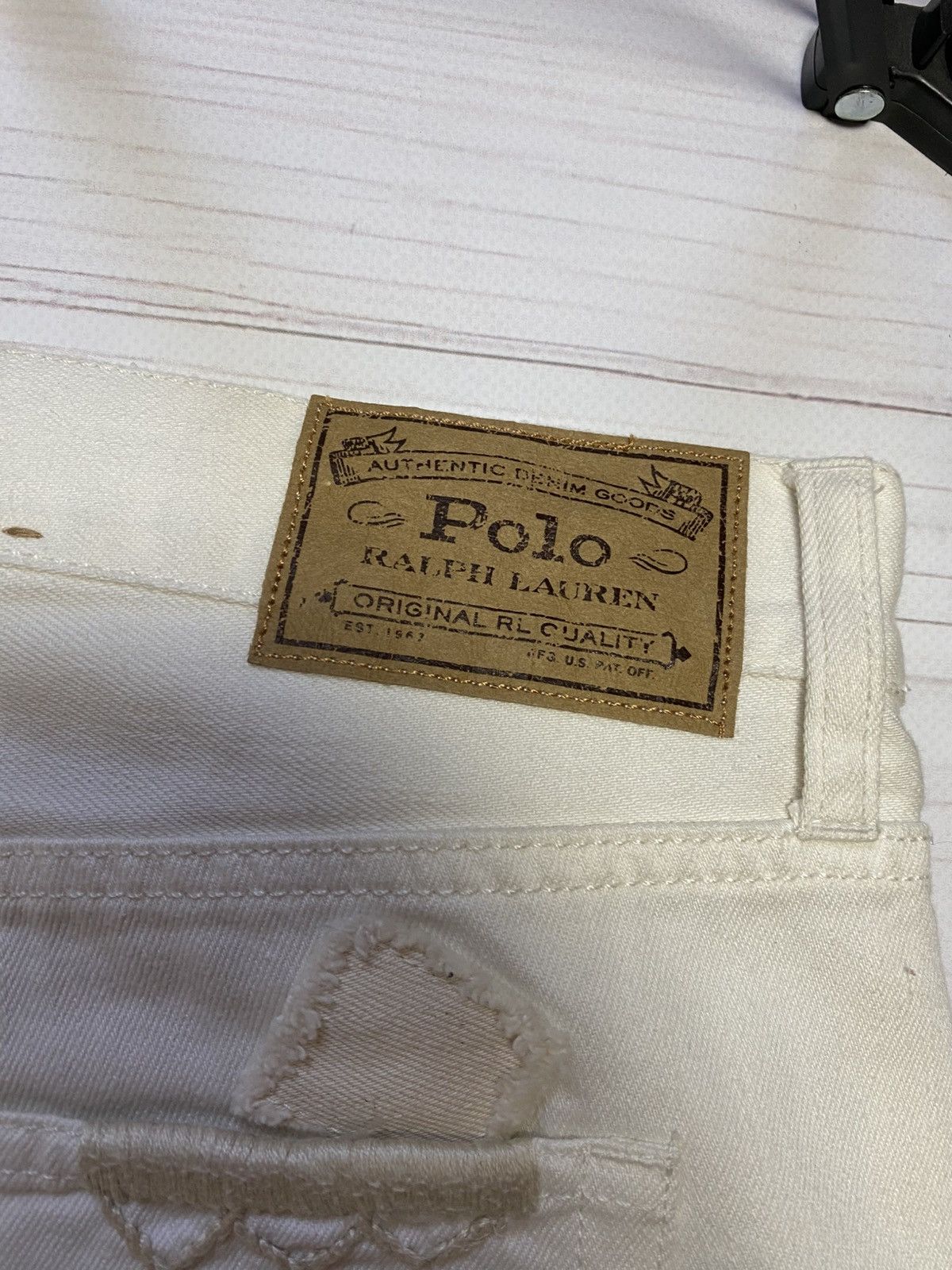 Polo Ralph Lauren Polo Ralph Lauren The Avery Boyfriend patchwork jeans Size 30" / US 8 / IT 44 - 17 Thumbnail