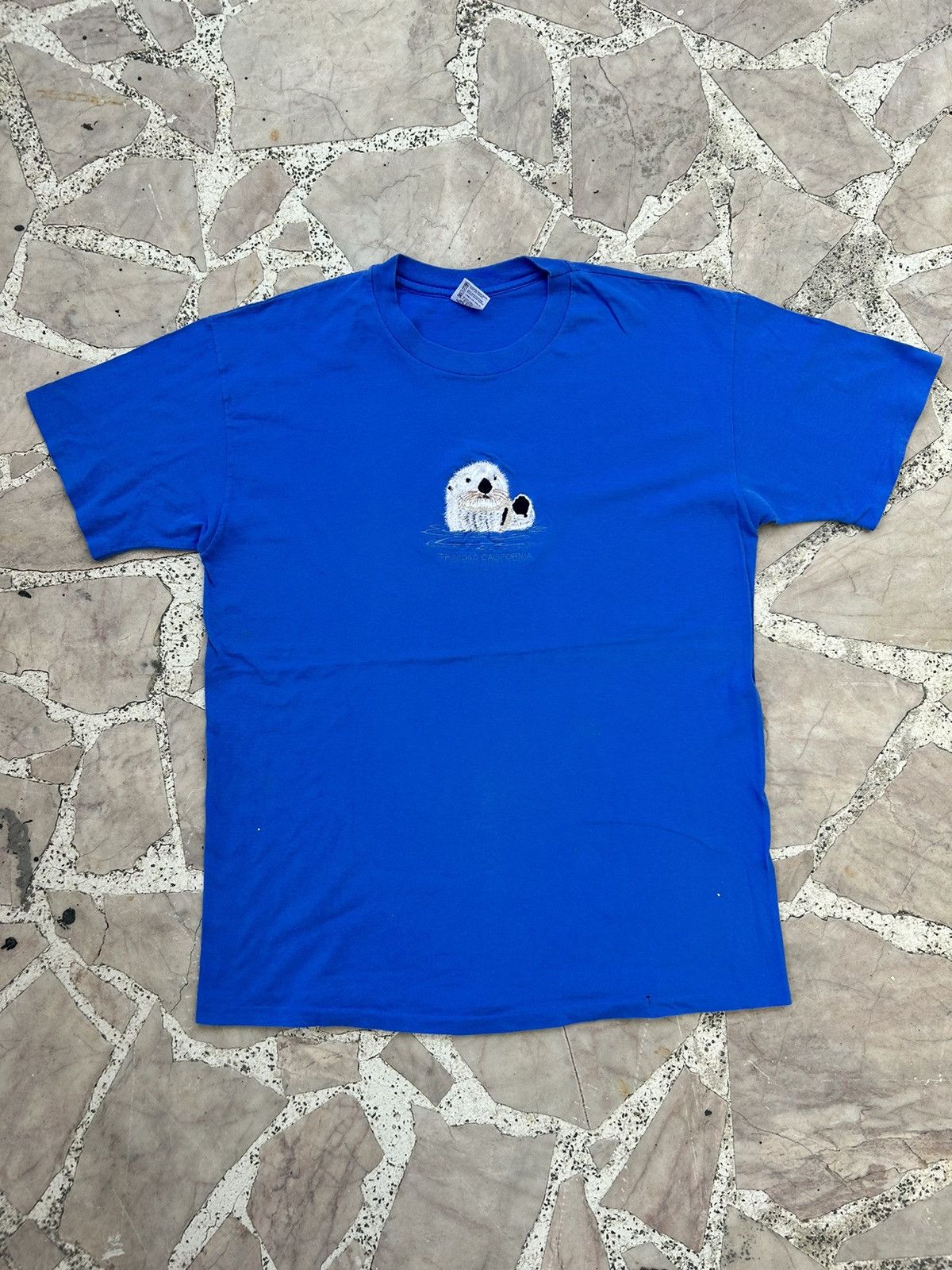 Anvil Trinidad California Vintage Blue Tee Size US M / EU 48-50 / 2 - 1 Thumbnail