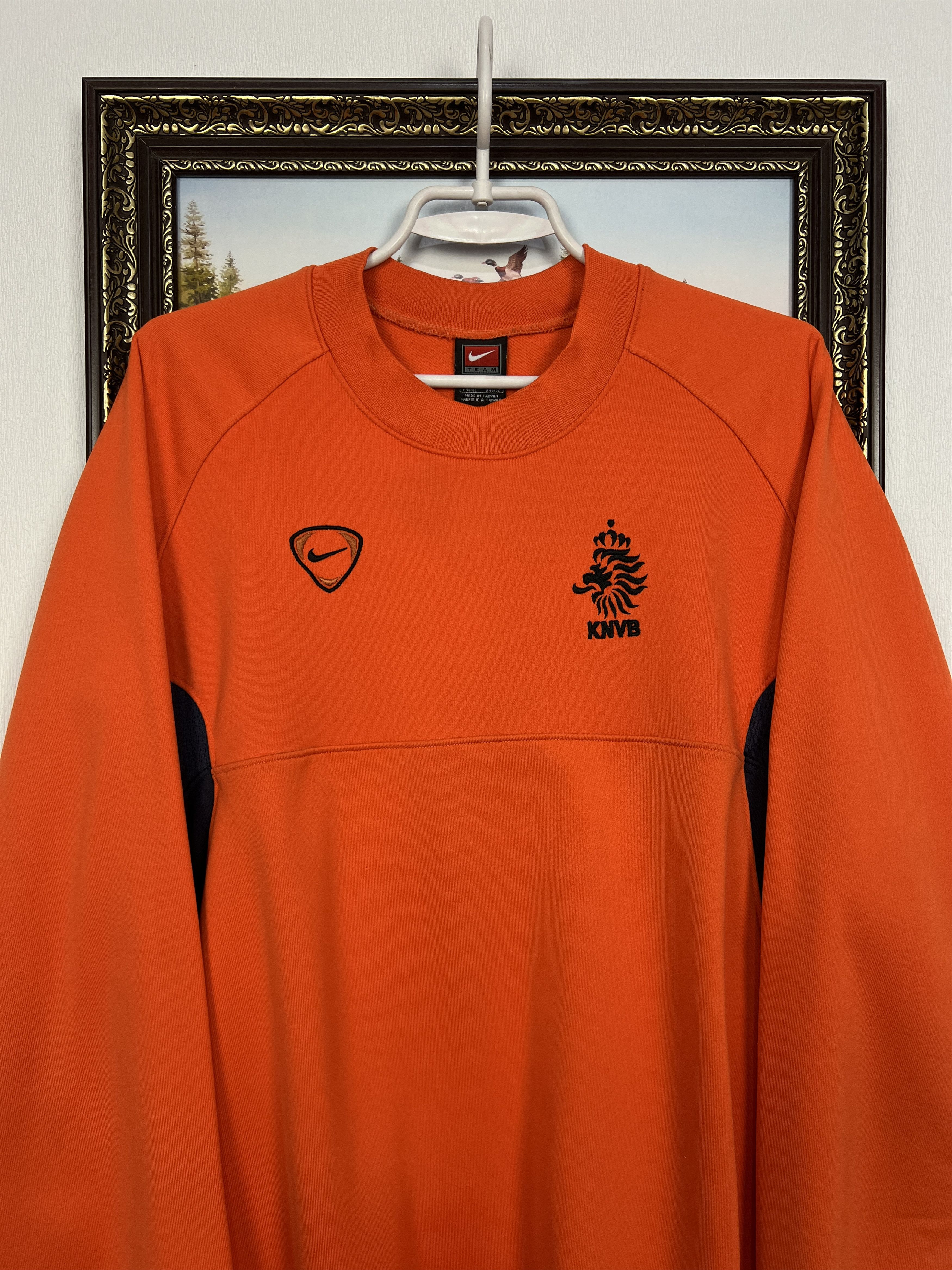Nike Netherlands Holland Football Sweatshirt Crewneck Track Top Size US M / EU 48-50 / 2 - 2 Thumbnail