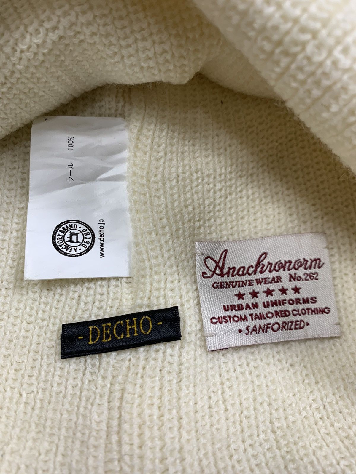 Japanese Brand × Kapital × Vintage Decho anachronorm Beanie Hats RARE Size ONE SIZE - 6 Thumbnail