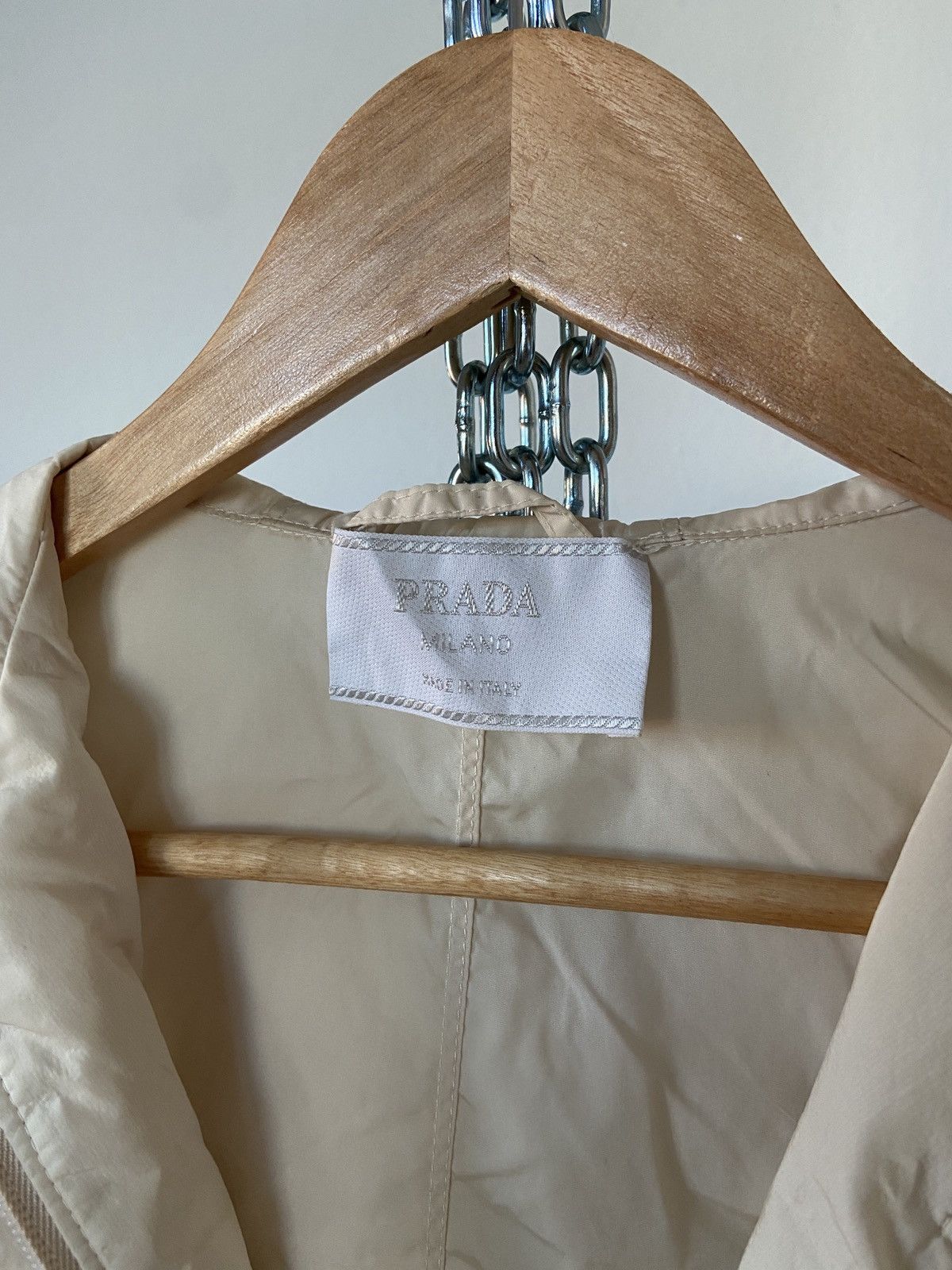 Miu Miu × Prada Prada 1999 archive women‘s rain jacket Size S / US 4 / IT 40 - 6 Thumbnail