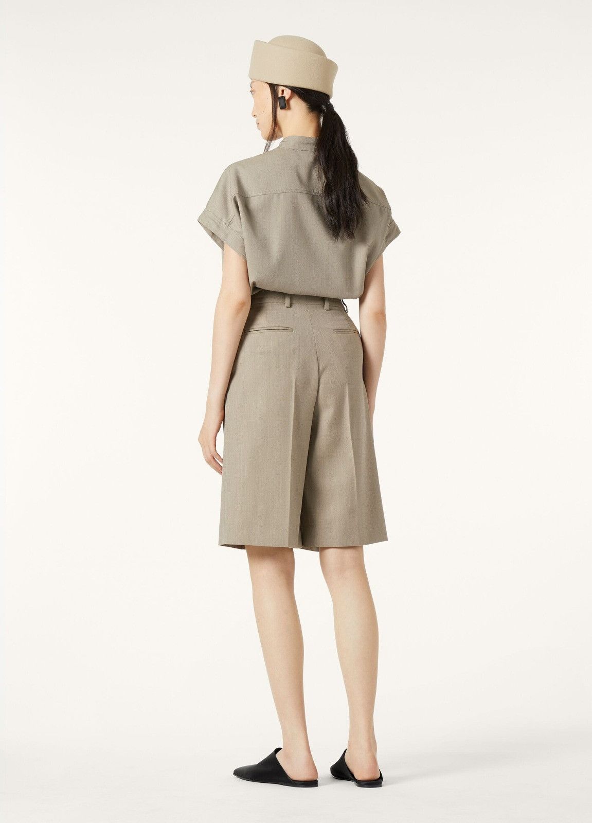 Loro Piana o1srvl11e0526 FAP2805 Digby Bermuda Short in Beige Size 28" / US 6 / IT 42 - 6 Thumbnail