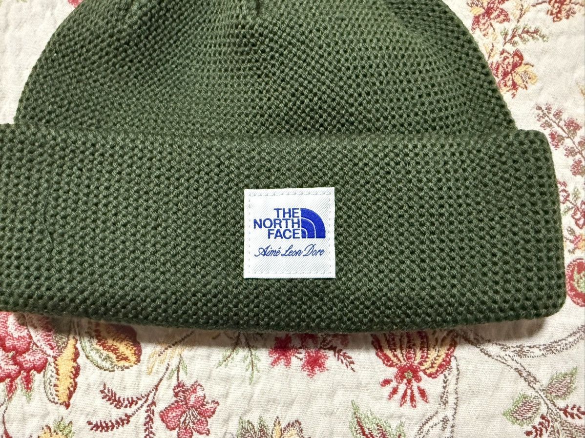 Aime Leon Dore Aime Leon Dore ALD / The North Face Wool Beanie Hat Green Size ONE SIZE - 4 Thumbnail