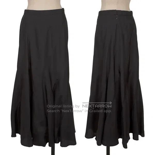 Comme des Garcons Comme Des Garcons size M Black vintage design skirt Size 23" - 1 Thumbnail