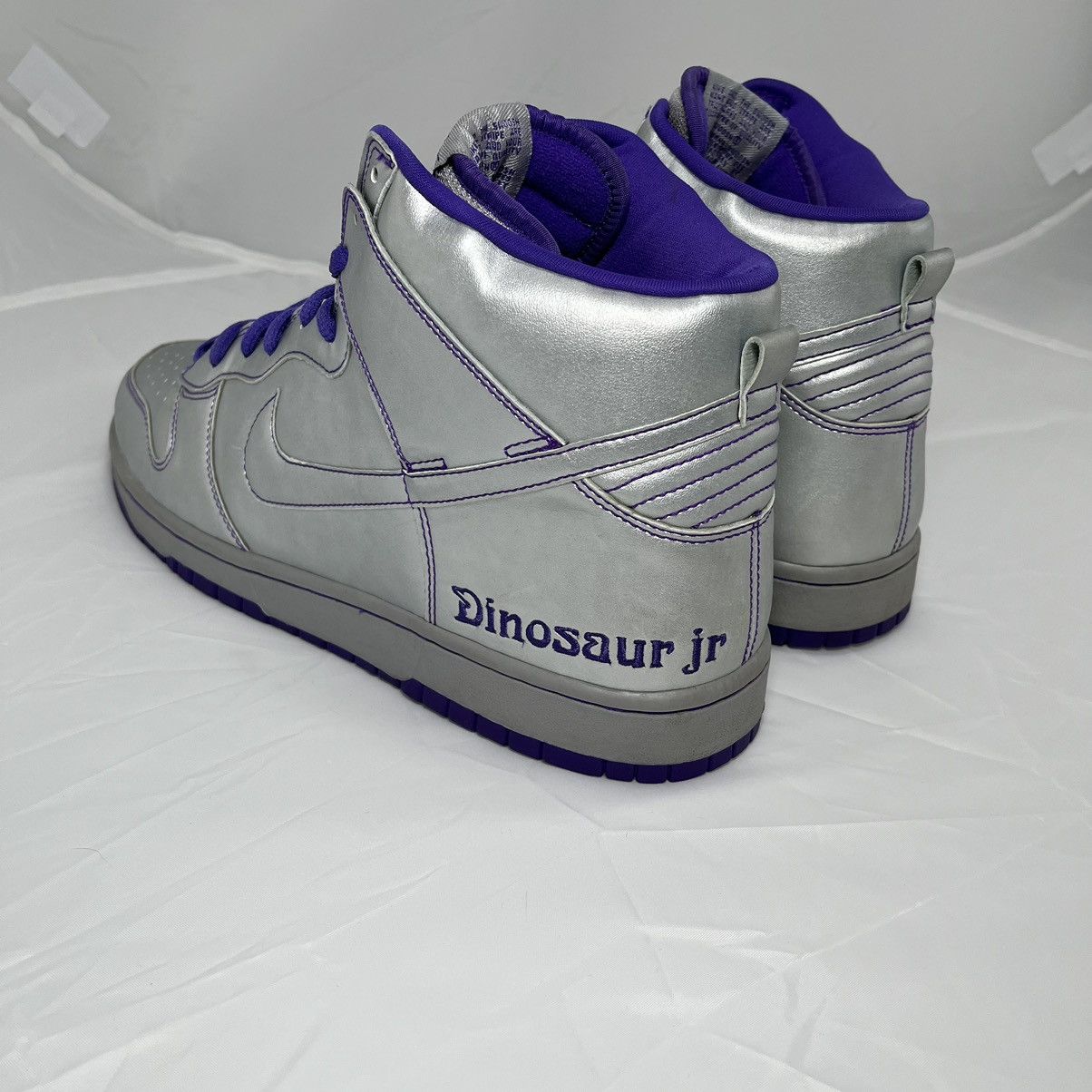 Nike Rare!🔥 Size 12 Nike Dunk High Premium SB Dinosaur Jr Size US 12 / EU 45 - 6 Thumbnail