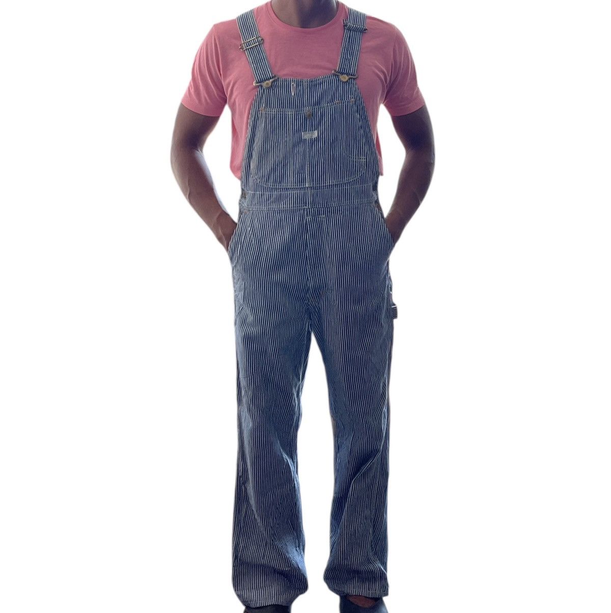 Edwin × Vintage Edwin Hickory Overall Over Works Size US 32 / EU 48 - 11 Thumbnail