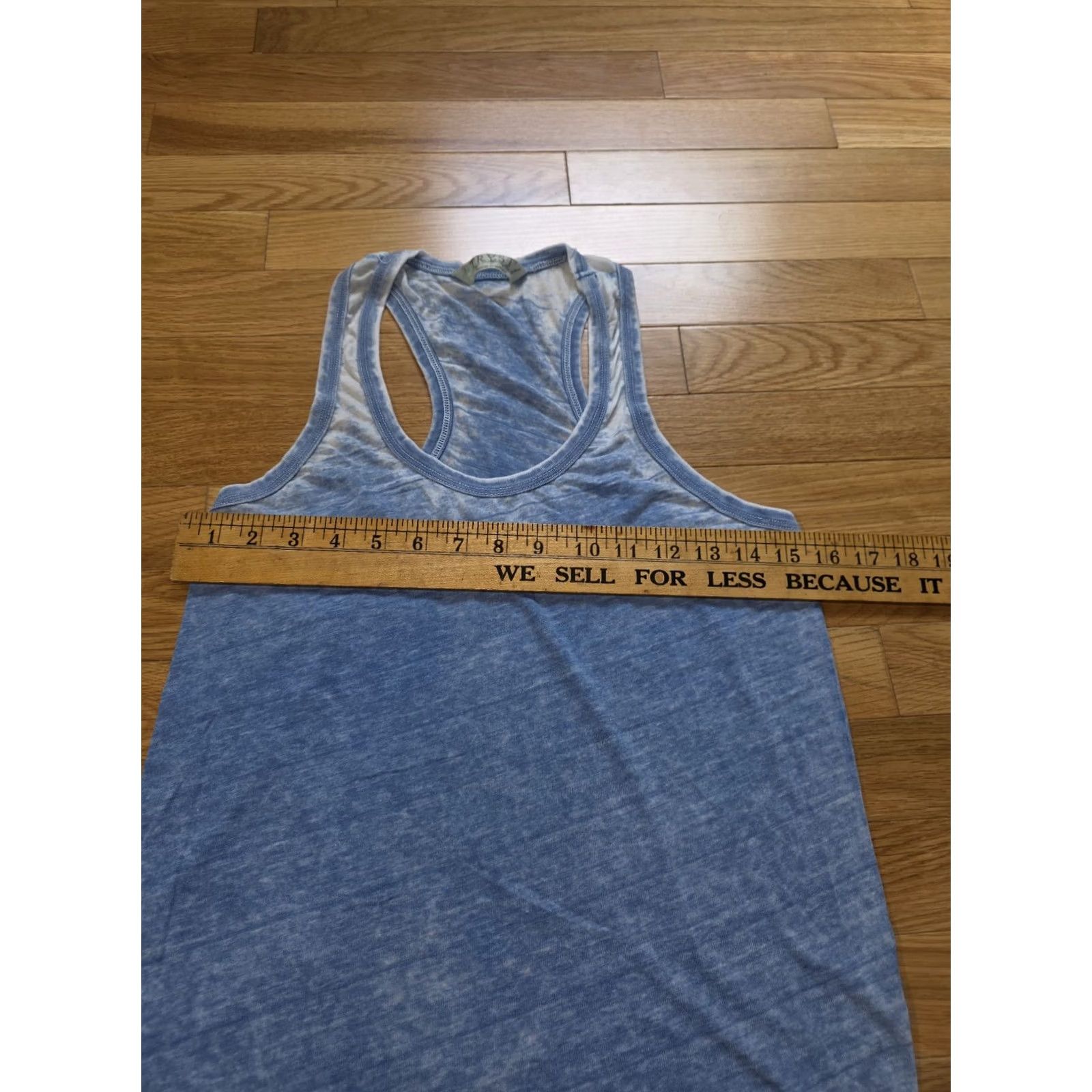 Vintage Tryst Tank Top Racerback Blue/White Tie Dyed Sleeveless Size S Women Tunic Relaxed Breathable Lightweight Size S / US 4 / IT 40 - 7 Thumbnail