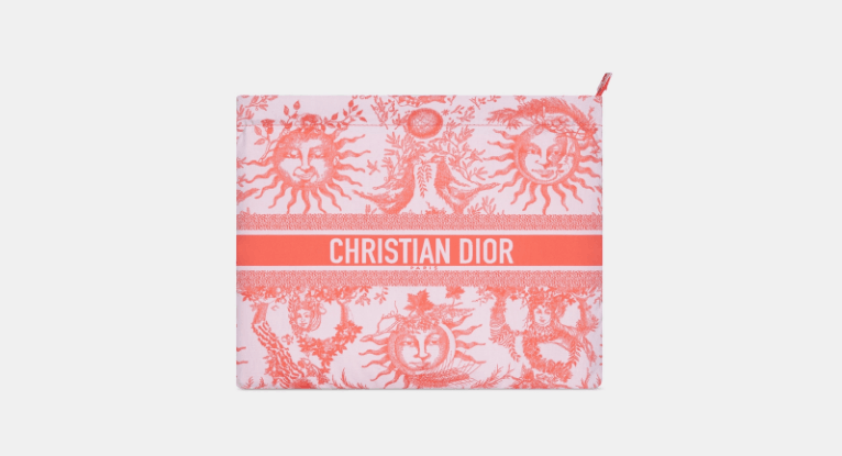 o1w1db10525 S5440O Size : OS / Zipped Pouch in Coral