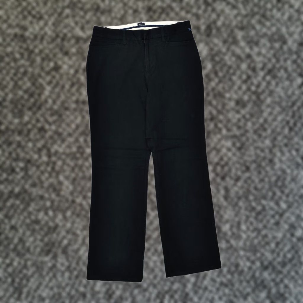 Gap GAP Womens Classic Fit Bootcut Casual Trousers US 10 Large W32 L30 Black JT07 Size 36" / US 14 / IT 50 - 1 Thumbnail