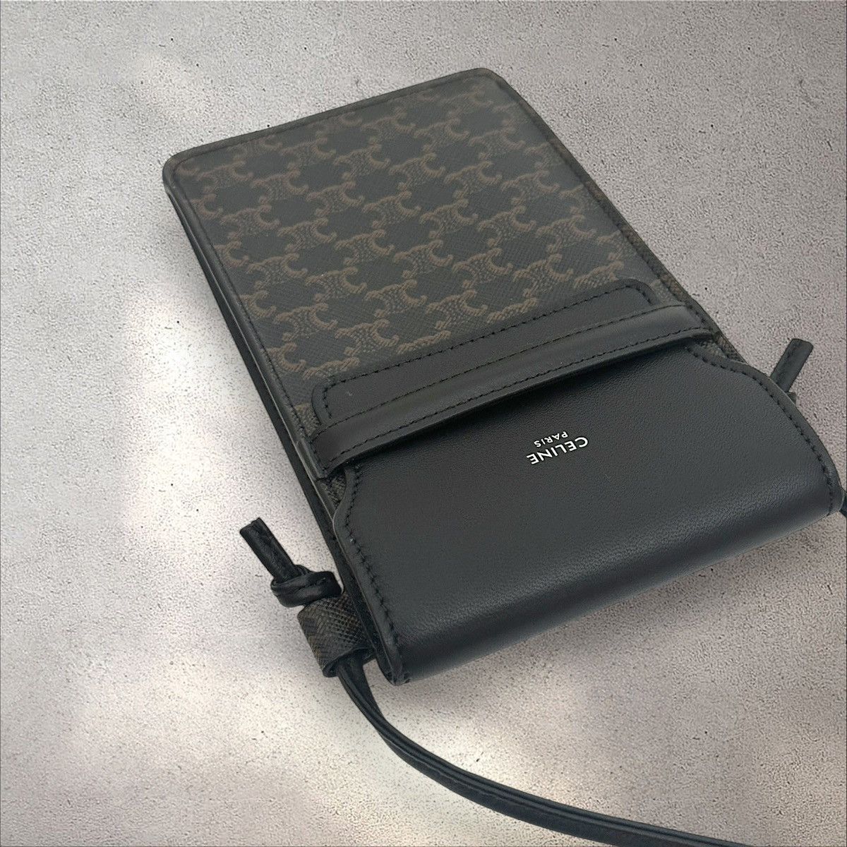 Celine Celine Homme Triomphe Phone Bag Size ONE SIZE - 5 Thumbnail
