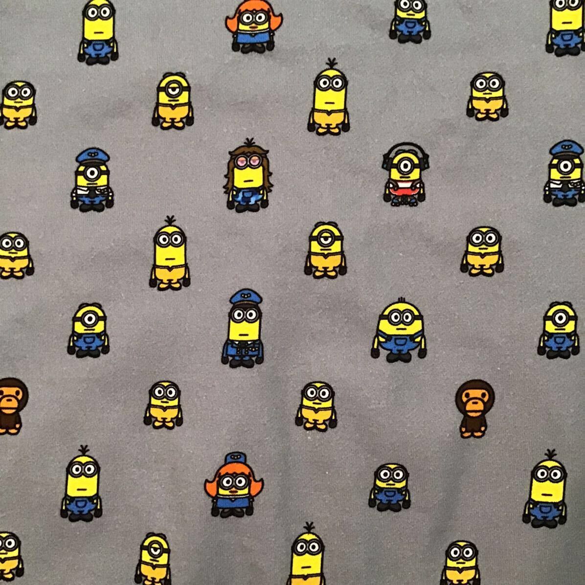 BAPE × Minion Milo Shark full zip hoodie a bathing ape