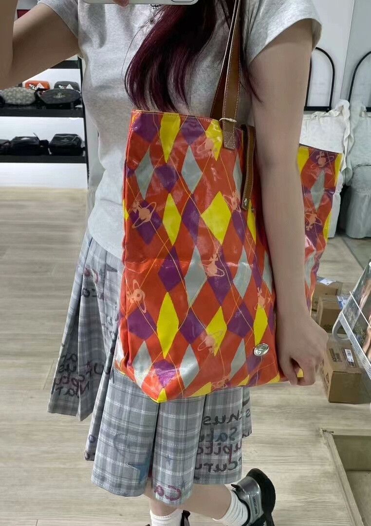 Vivienne Westwood Vivienne Westwood Saturn Tote Bag Size ONE SIZE - 1 Thumbnail