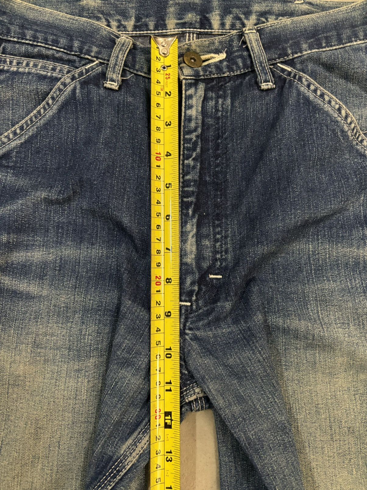 Lee Vintage 90s Lee Mud Wash Baggy Carpenter Jeans Size US 29 - 19 Thumbnail