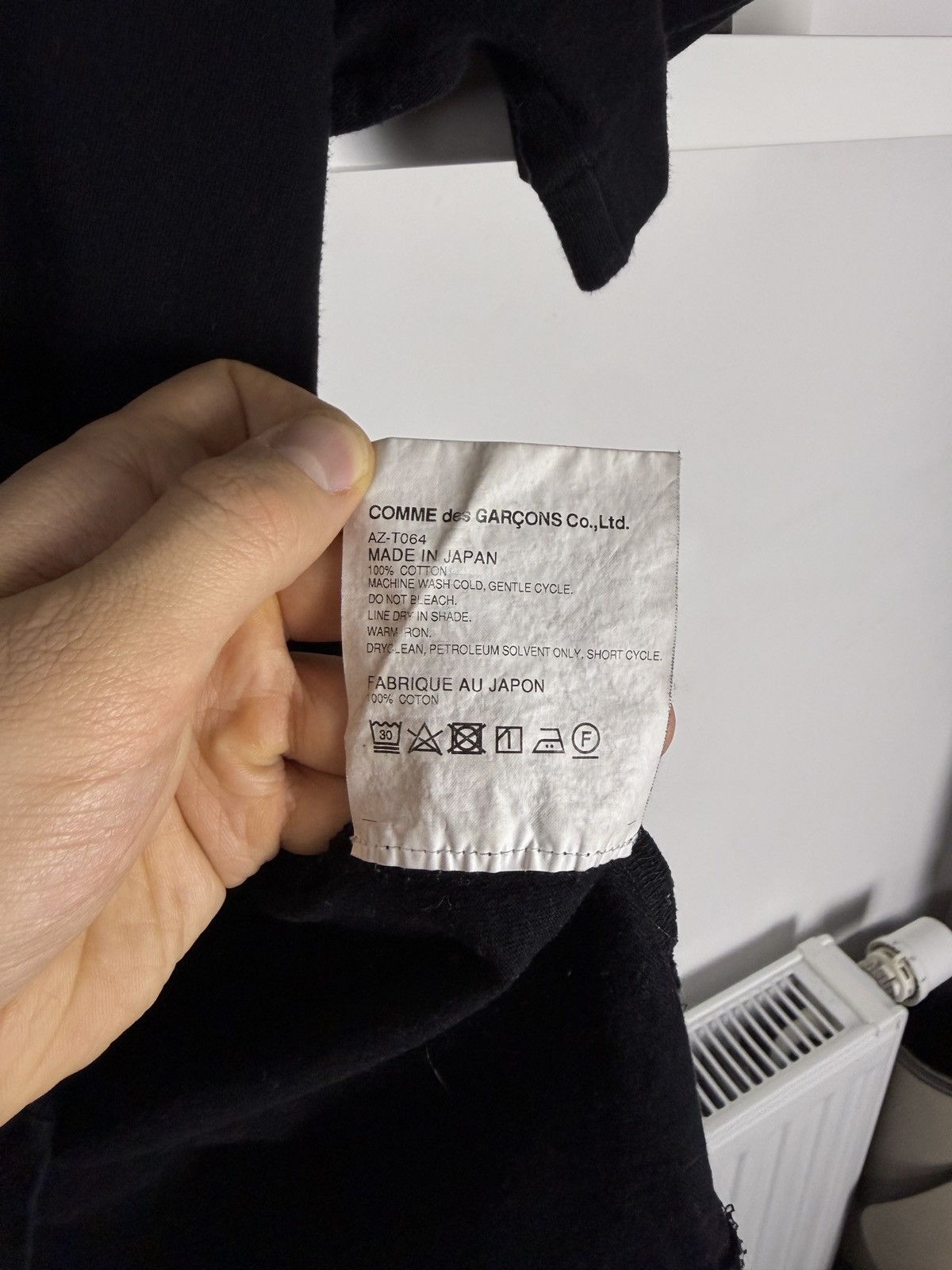 Comme des Garcons PLAY CDG PLAY Comme Des Garcons tshirt black S Size US S / EU 44-46 / 1 - 4 Thumbnail
