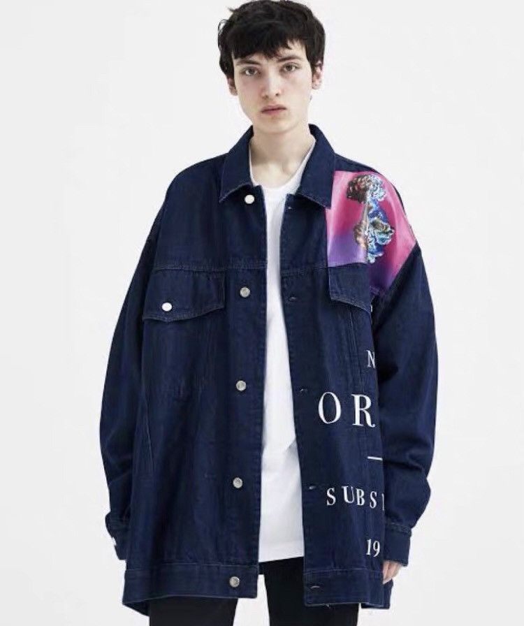 ジャケット・アウター RAF SIMONS18SS New Order Denim Jacket Order ジャケット・アウター SIMONS18SS Denim Jacket RAF New