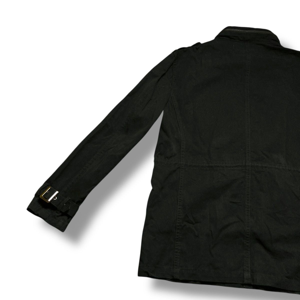 If Six Was Nine 🇯🇵 ROUSHATTE BONDAGE PUNK GOTHIC BUTTON UP FULL ZIP JACKET Size US L / EU 52-54 / 3 - 9 Thumbnail