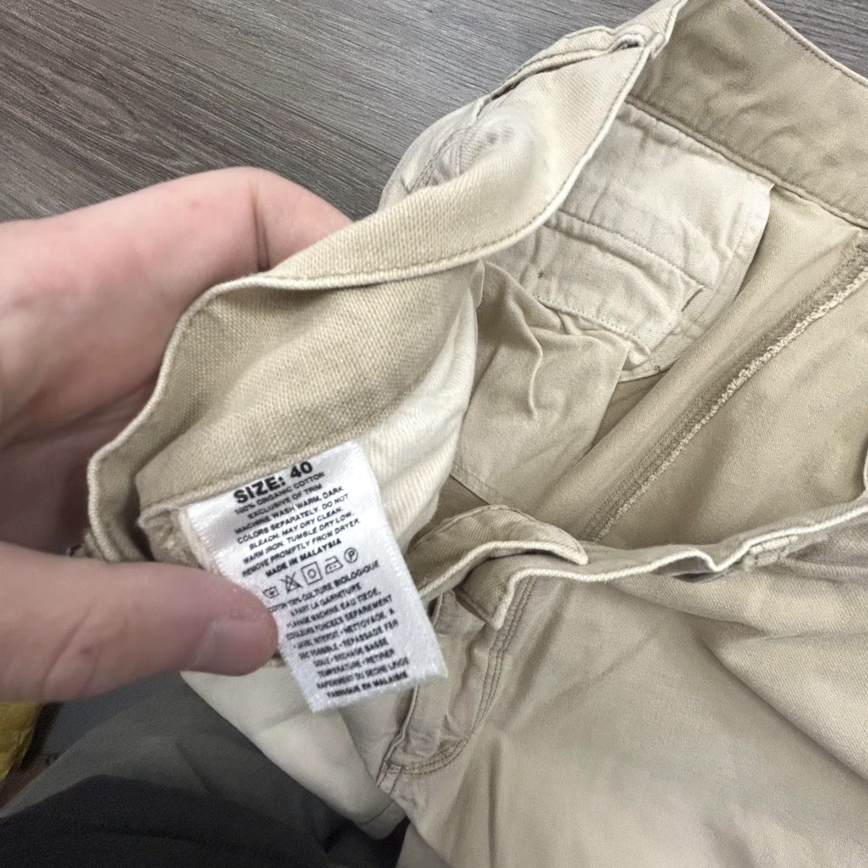 Patagonia VINTAGE Patagonia Pants Mens 38x33 Beige Cotton Khaki Relaxed Hiking STY 55513 Size US 38 / EU 54 - 5 Thumbnail