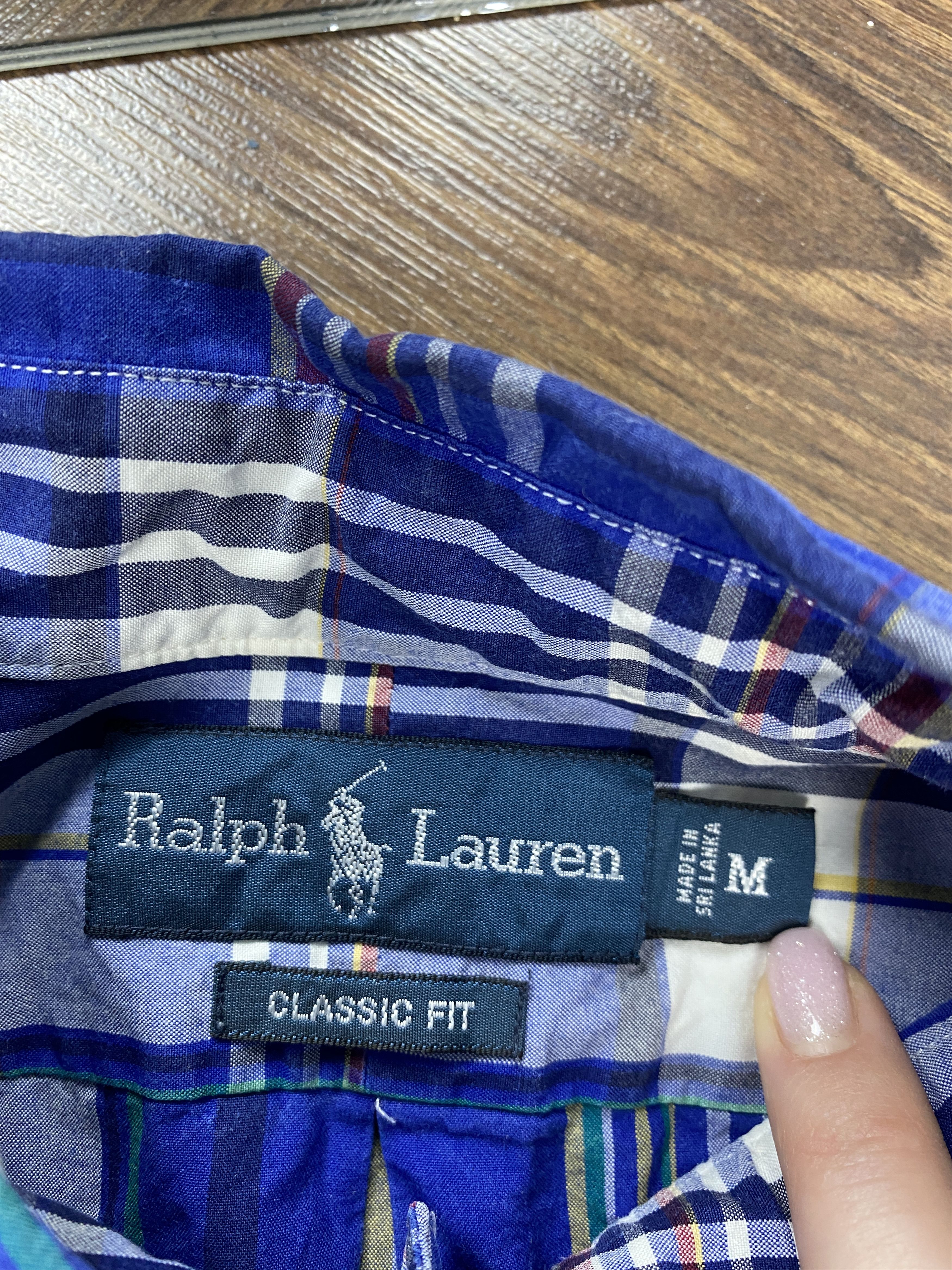 Polo Ralph Lauren × Ralph Lauren Polo Ralph Lauren vintage long sleeve plaid shirt y2k Size US M / EU 48-50 / 2 - 4 Thumbnail