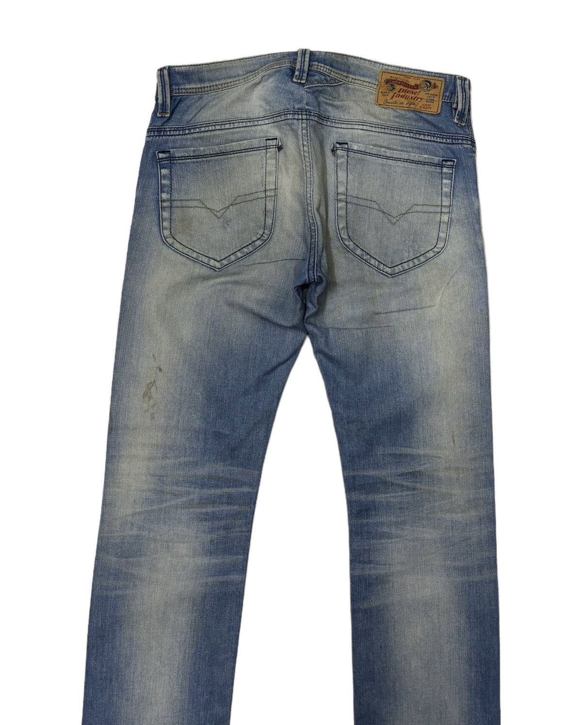 Diesel DIESEL JEANS DISTRESS THANAZ SLIM SKINNY JEANS Size US 32 / EU 48 - 6 Thumbnail