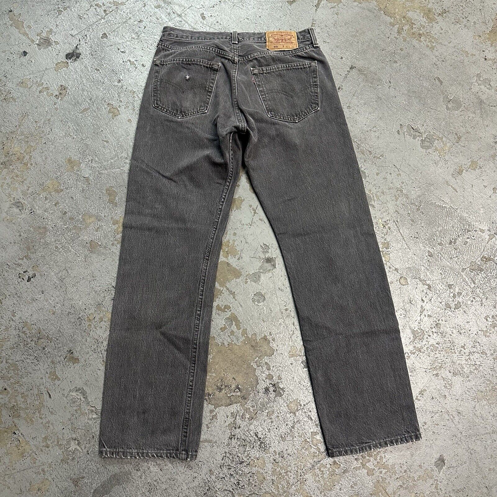 Levi's × Unsound Rags × Vintage Vintage Levi’s 501 Faded Black Denim Jeans Size 32x30 Size US 32 / EU 48 - 4 Thumbnail