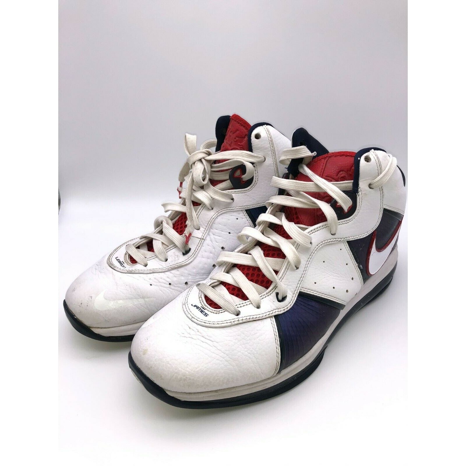 Nike Nike LEBRON 8 VIII Signature USA Olympics 417098-100 Size 13 Size US 13 / EU 46 - 10 Thumbnail