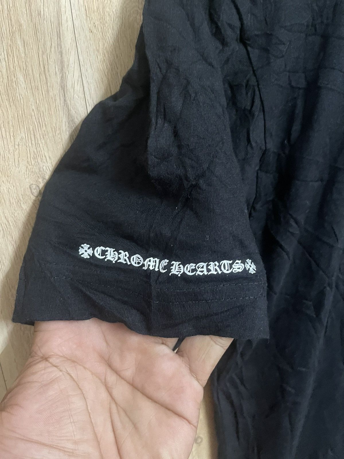 Chrome Hearts Chrome Hearts T shirt M Pocket Tee Back Hit Made In USA Size US M / EU 48-50 / 2 - 6 Thumbnail