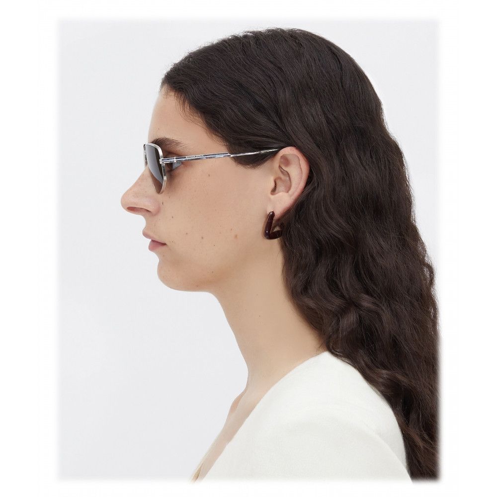 Bottega Veneta o1n1vont0924 Size: OS / Classic Metal Aviator Sunglasses Size ONE SIZE - 4 Thumbnail