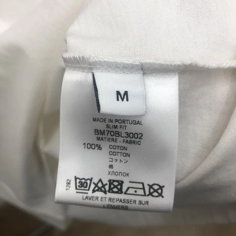 Givenchy Givenchy White Ad Letter Short Sleeve Size US M / EU 48-50 / 2 - 4 Thumbnail