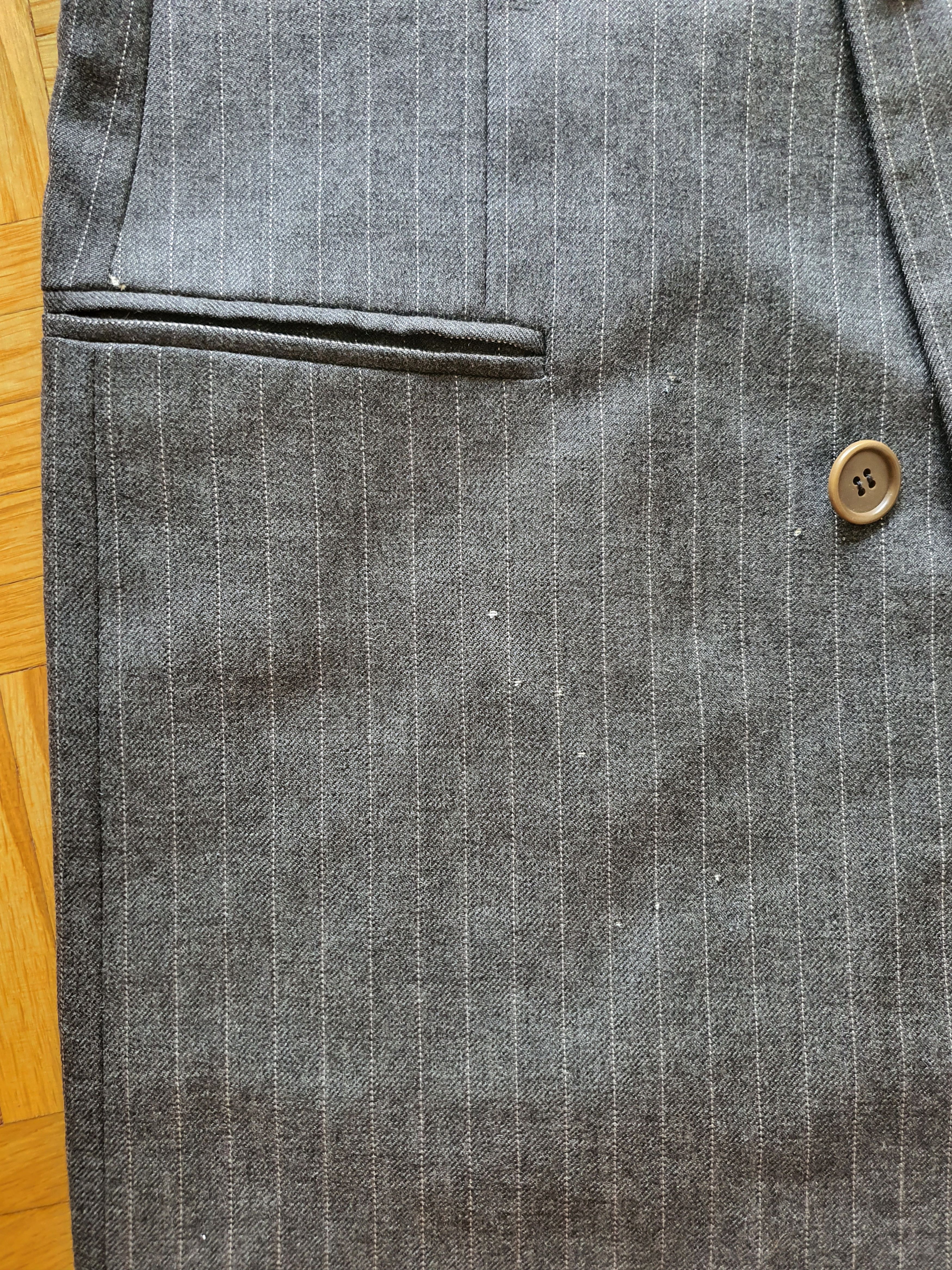 Giorgio Armani Suit Jacket - CLASSICO (vintage Black Label) - 100% cashmere Size 44R - 8 Thumbnail