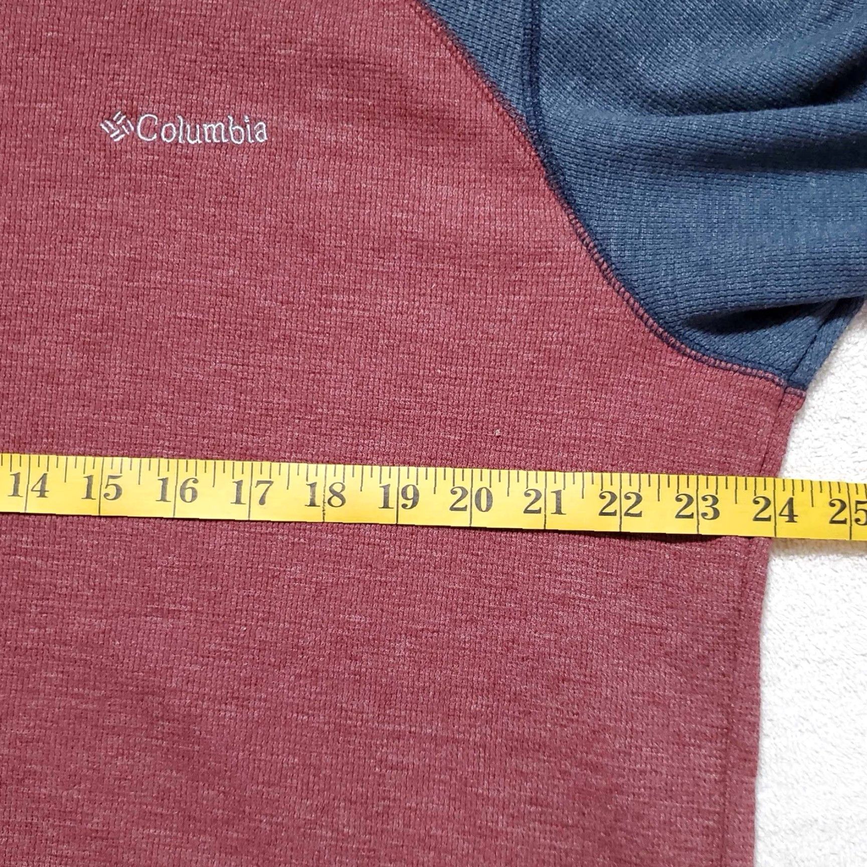 Vintage Columbia Shirt Adult XL Long Sleeve Dark Gray Maroon Size US XL / EU 56 / 4 - 4 Thumbnail