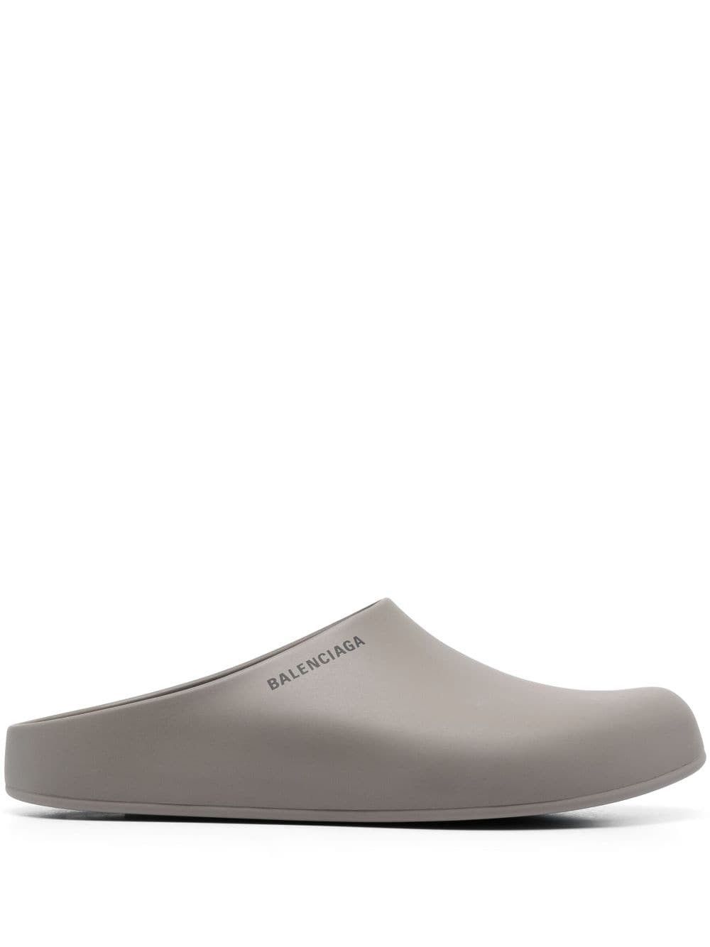 Balenciaga o1mt1gz0325 Mules Slides in Dark Grey Size US 12 / EU 45 - 1 Thumbnail