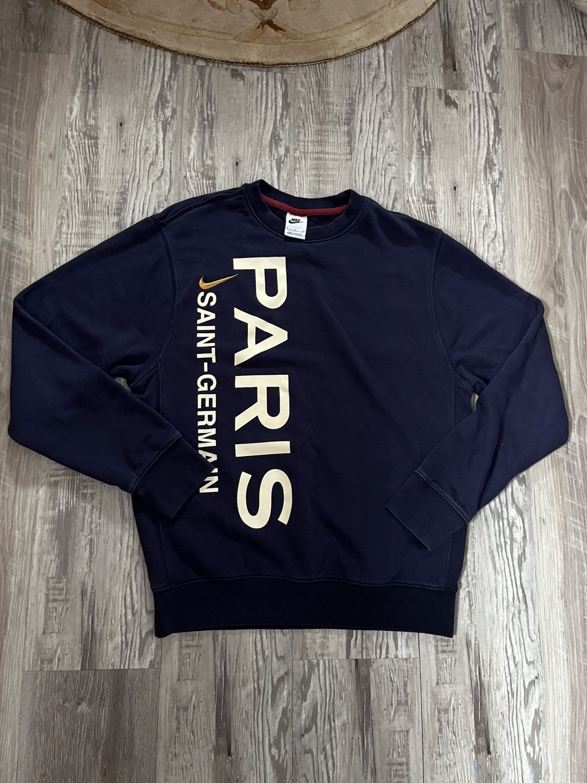 Nike PSG Soccer Crewneck Size US S / EU 44-46 / 1 - 1 Thumbnail