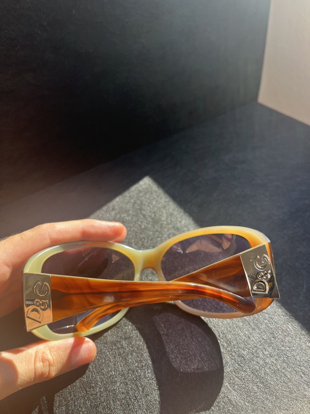 Dolce & Gabbana Dolce & Gabanna faux tortoise shell sunglasses Size ONE SIZE - 3 Thumbnail