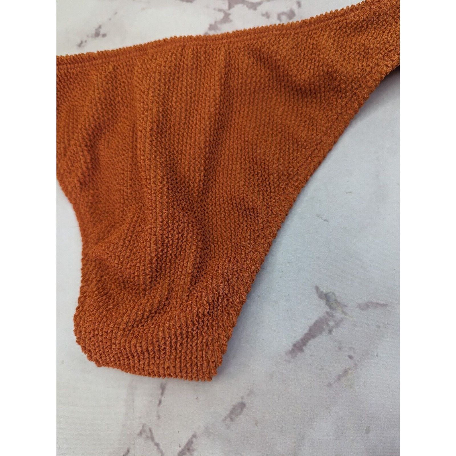 Good American Good American Swim Bottom Women S M Orange Cheeky Bikini Size S / US 4 / IT 40 - 4 Thumbnail