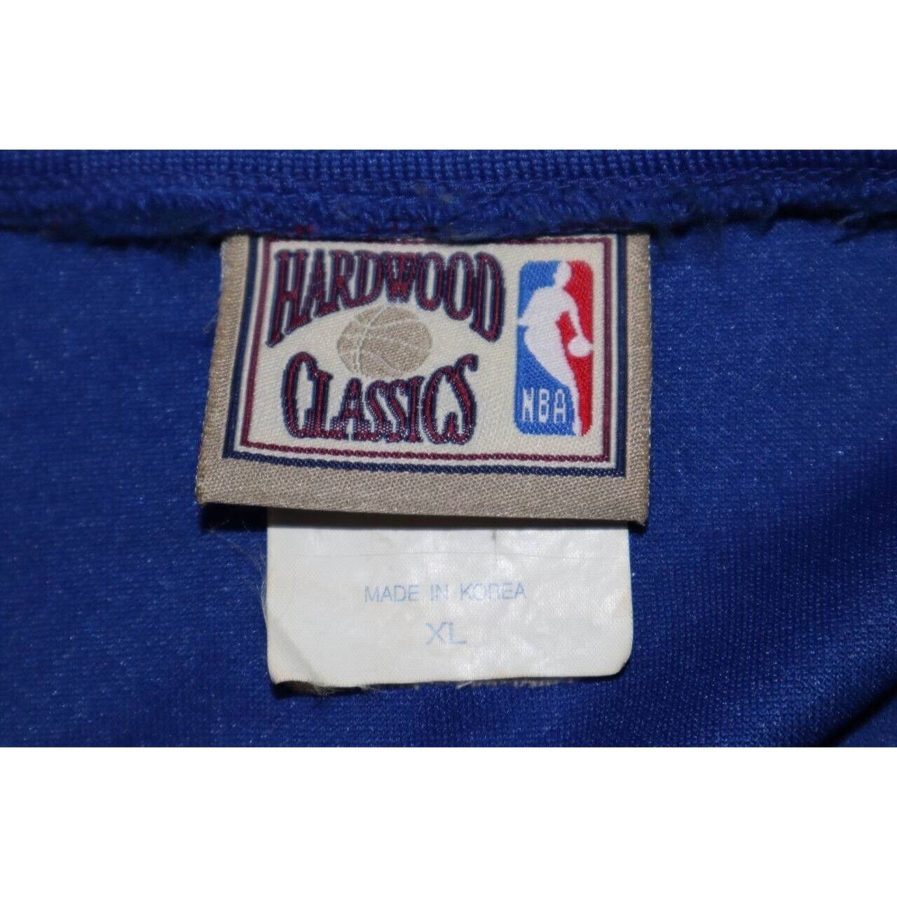 Majestic VTG Majestic New Jersey Nets Shooting Shirt Hardwood Classic Size US XL / EU 56 / 4 - 3 Thumbnail