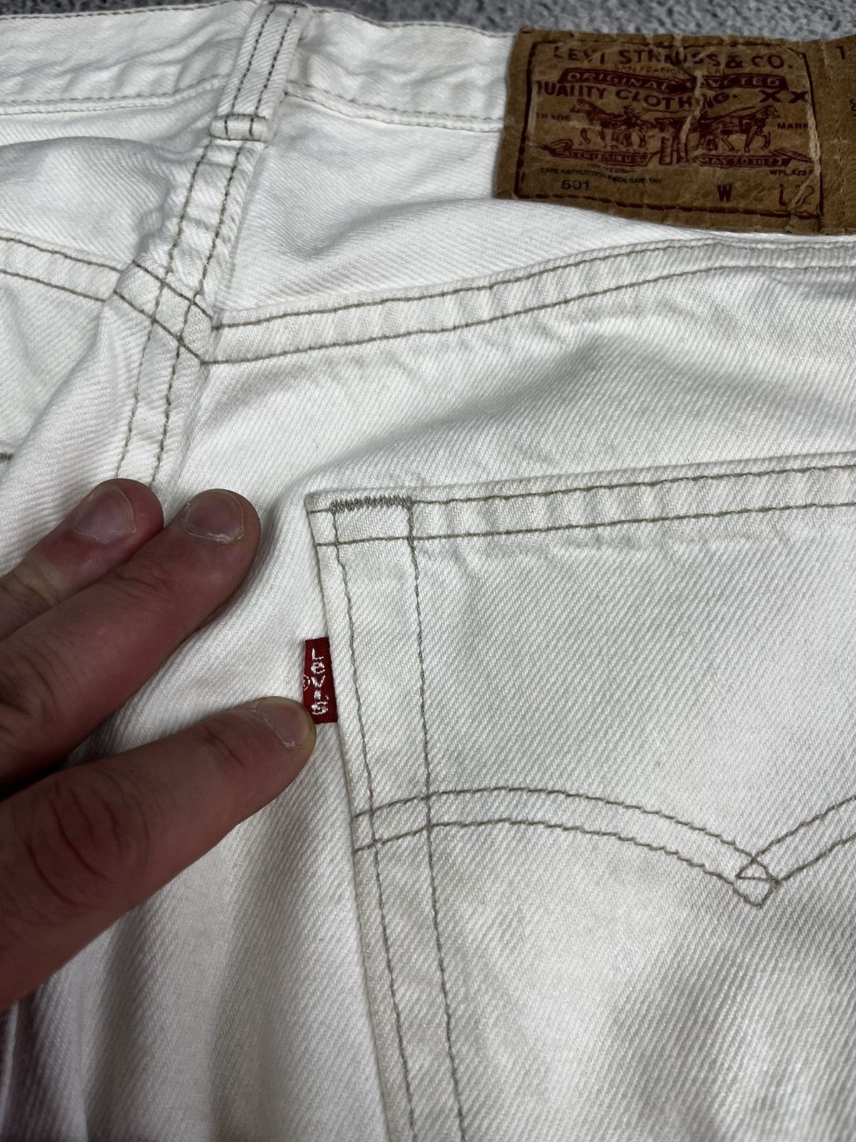 Levi's × Levi's Vintage Clothing × Vintage Levi’s denim pants vintage 90s size 32/32 Size US 32 / EU 48 - 11 Thumbnail