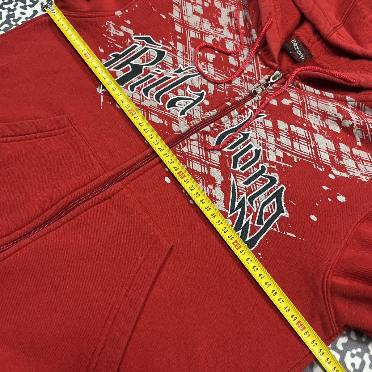 Billabong Vintage Y2K Billabong Surf Affliction Style Retro Zip Hoodie Size US L / EU 52-54 / 3 - 19 Thumbnail