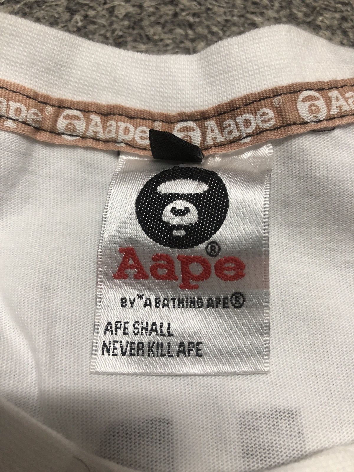 Japanese Brand Vintage Y2K Aape By Bathing Ape Tee Size US M / EU 48-50 / 2 - 19 Thumbnail