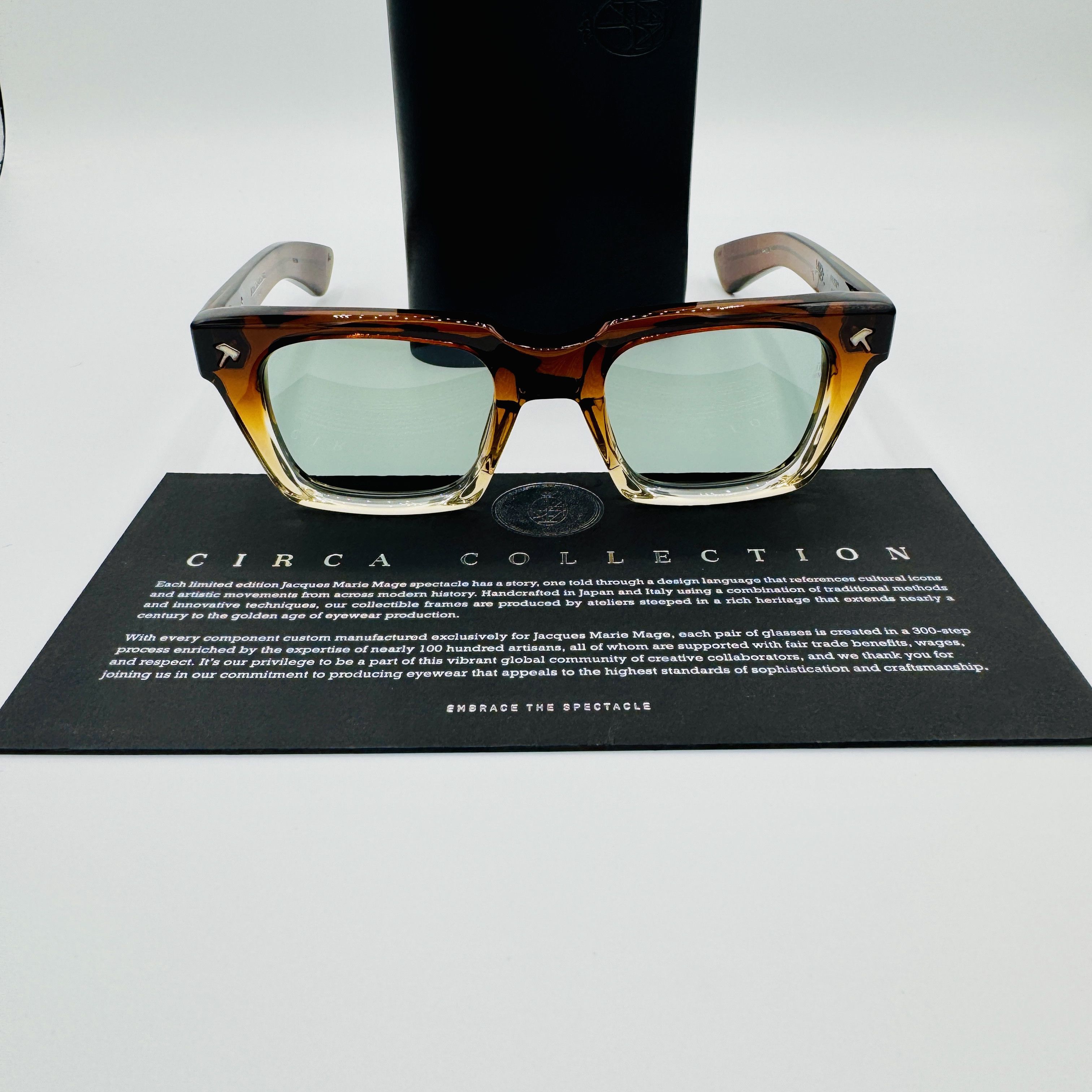 Jacques Marie Mage JOHNNY CASH QUENTIN | HICKORY FADE | BY JACQUES MARIE MAGE Size ONE SIZE - 5 Thumbnail