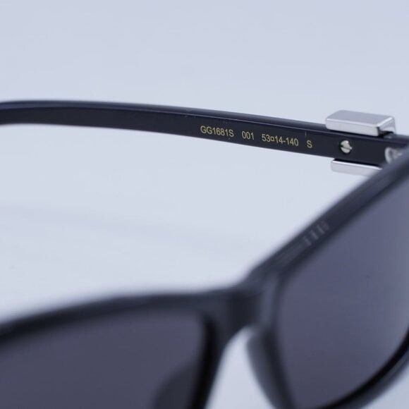 Gucci New Gucci GG1681S 001 Sunglasses - Shiny Black Fram Size ONE SIZE - 8 Thumbnail