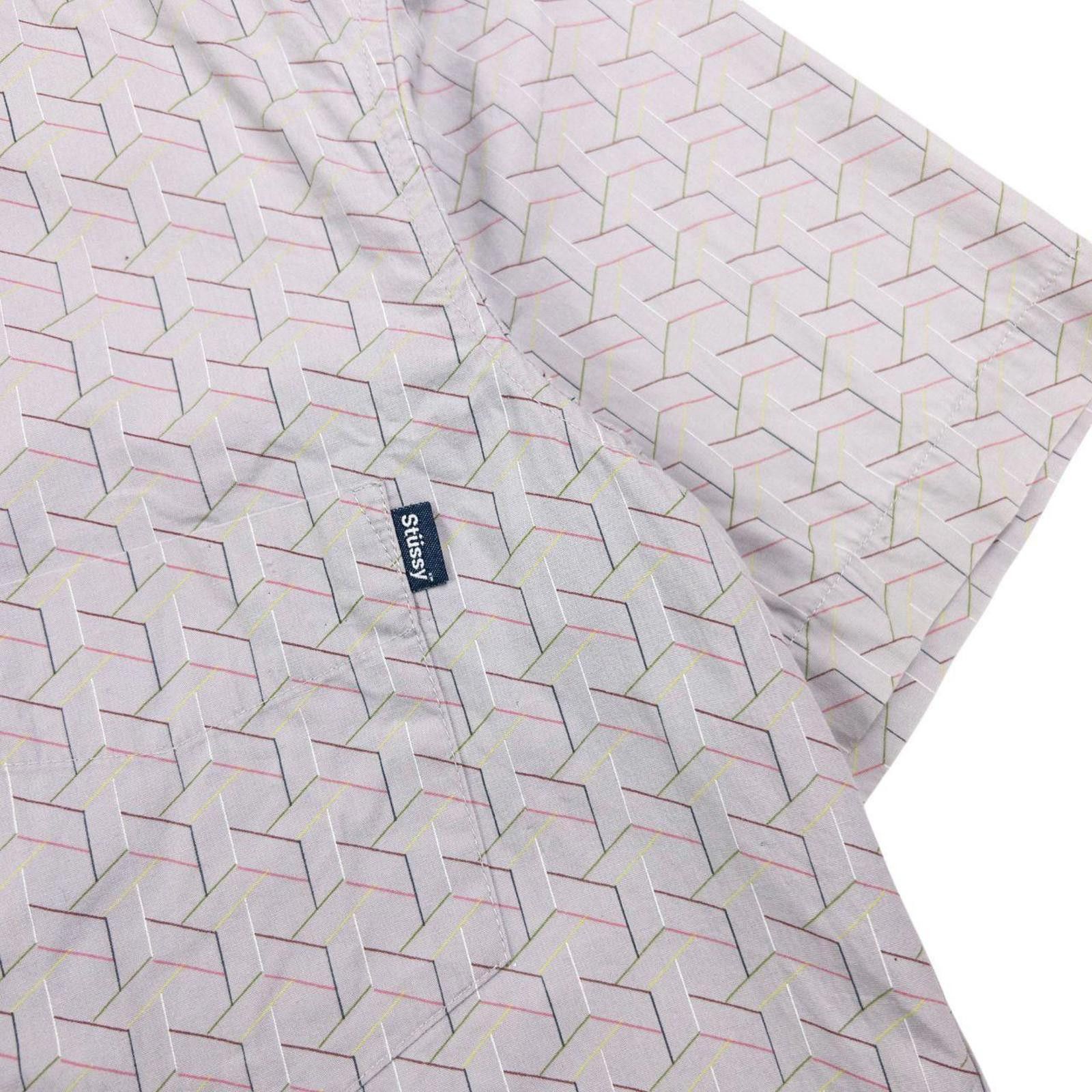 Stussy Vintage Stussy Geometric Short Sleeve Button Up Shirt Size S Size US S / EU 44-46 / 1 - 4 Thumbnail