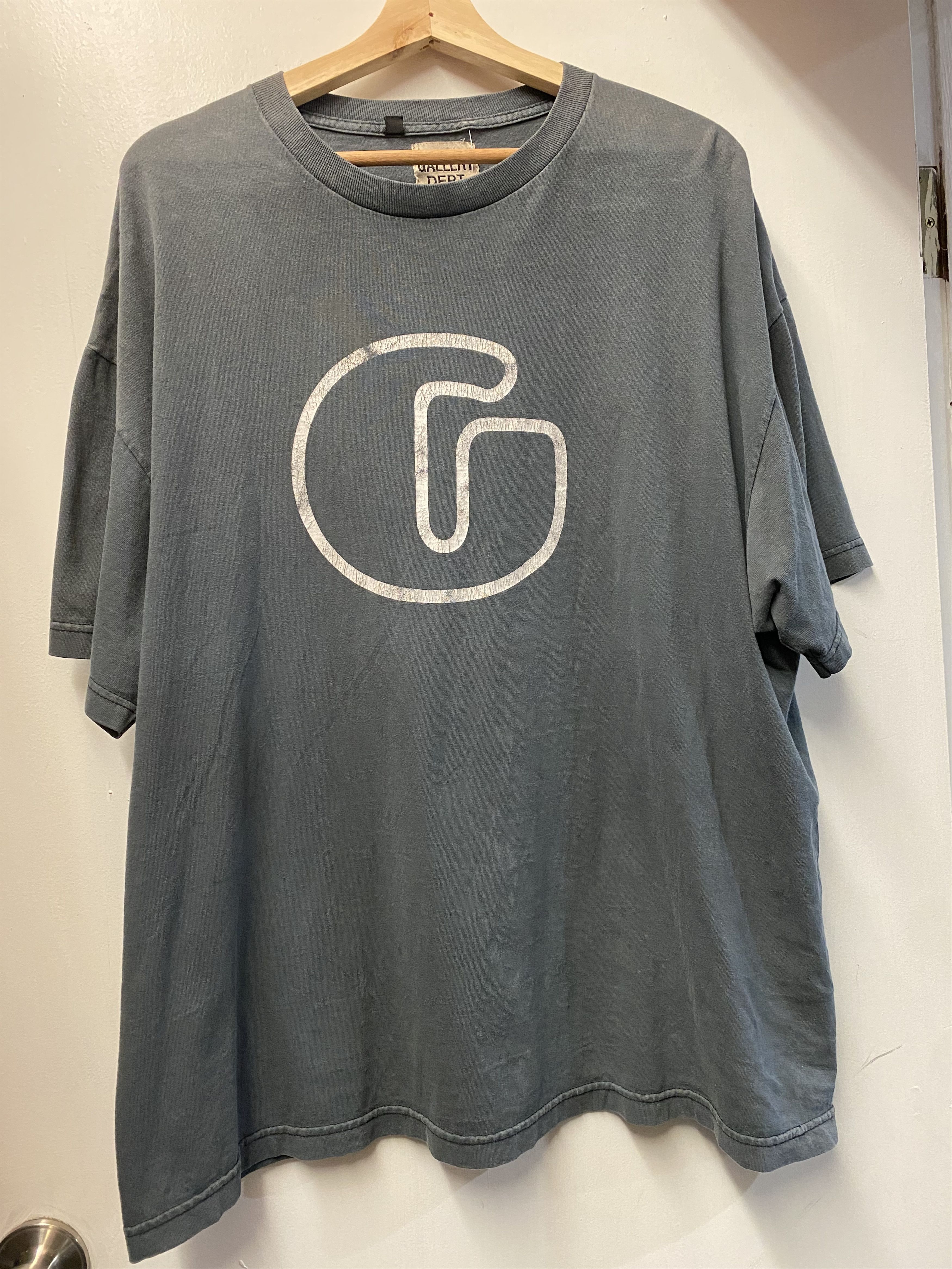 image of Gallery Dept G Logo Tee in Grey, Men's (Size XL)