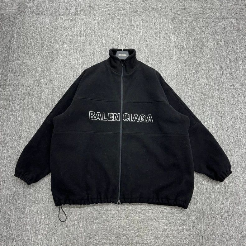 Balenciaga Balenciaga wool letter assault suit jacket-2506 Size US M / EU 48-50 / 2 - 1 Thumbnail